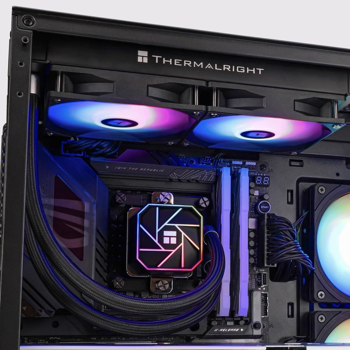 Water Cooler CPU Thermalright Aqua Elite 240 V3 ARGB All-In-One 240mm Preto - Image 3
