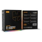 Air Cooler CPU Nox Hummer R-400 ARGB 120mm TDP 235W para Socket AM5/AM4/LGA1700/1200/115x/1851 Branco - Image 2