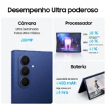 Smartphone Samsung Galaxy Z Fold7 8" 12GB 512GB Dual SIM Azul Escuro - Image 5