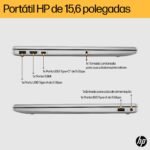 Portátil HP 15-fc0050np R7 5825U (Copilot) 15.6'' FHD 16GB 512GB S/SO - Image 6