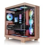 Caixa Micro-Atx Thermaltake View 380 XL TG Midi Tower "ARGB Gravel Sand"