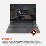 Portátil HP Victus Gaming 15-fb3030np 15.6"  AMD Ryzen 5 240 24GB 1TB RTX 5050 S/so Cromado Preto - Image 3