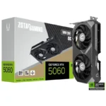 Placa Gráfica ZOTAC GAMING GeForce RTX 5060 Twin Edge OC 8GB GDDR7 Reflex 2 RTX AI DLSS4