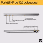 Portátil HP 15-fc0050np R7 5825U (Copilot) 15.6'' FHD 16GB 512GB S/so - Image 3