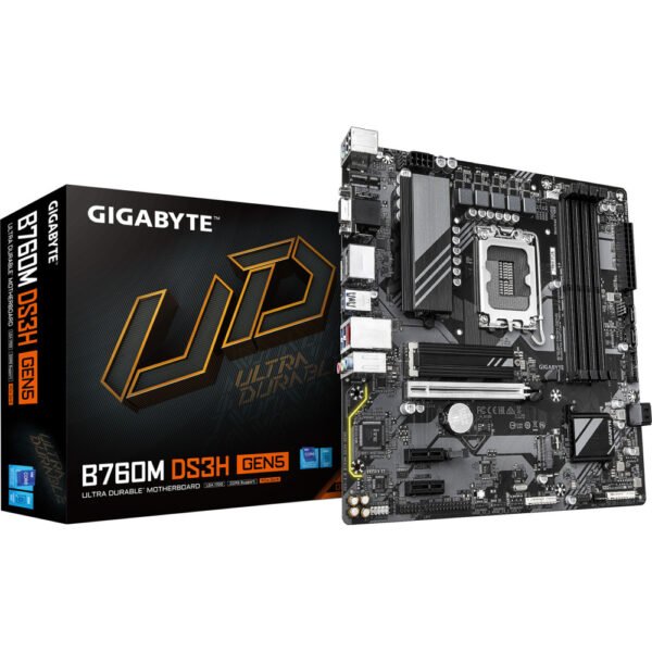Motherboard GIGABYTE micro ATX B760M DS3H GEN5 Intel B760 Express LGA 1700