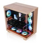 Caixa Micro-Atx Thermaltake View 380 XL TG Midi Tower "ARGB Gravel Sand" - Image 2