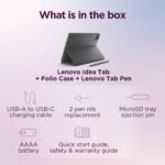 Tablet Lenovo Idea Tab 11" 8GB 256GB Wi-Fi Luna Grey + Lenovo Tab Pen + Folio Case - Image 7