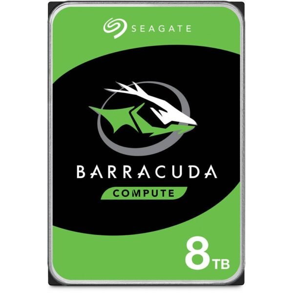 Disco Rígido 3.5" Seagate Barracuda 8TB 5400RPM 256MB Cache 190MB/s SATA 6Gb/s