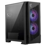 Caixa Extended-ATX MSI MPG Velox 300R Airflow PZ Tempered Glass Preta