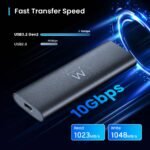 Caixa Externa M.2 Ewent EW7060 USB-C 3.2 Gen2 NVMe Cinza Screwless - Image 3