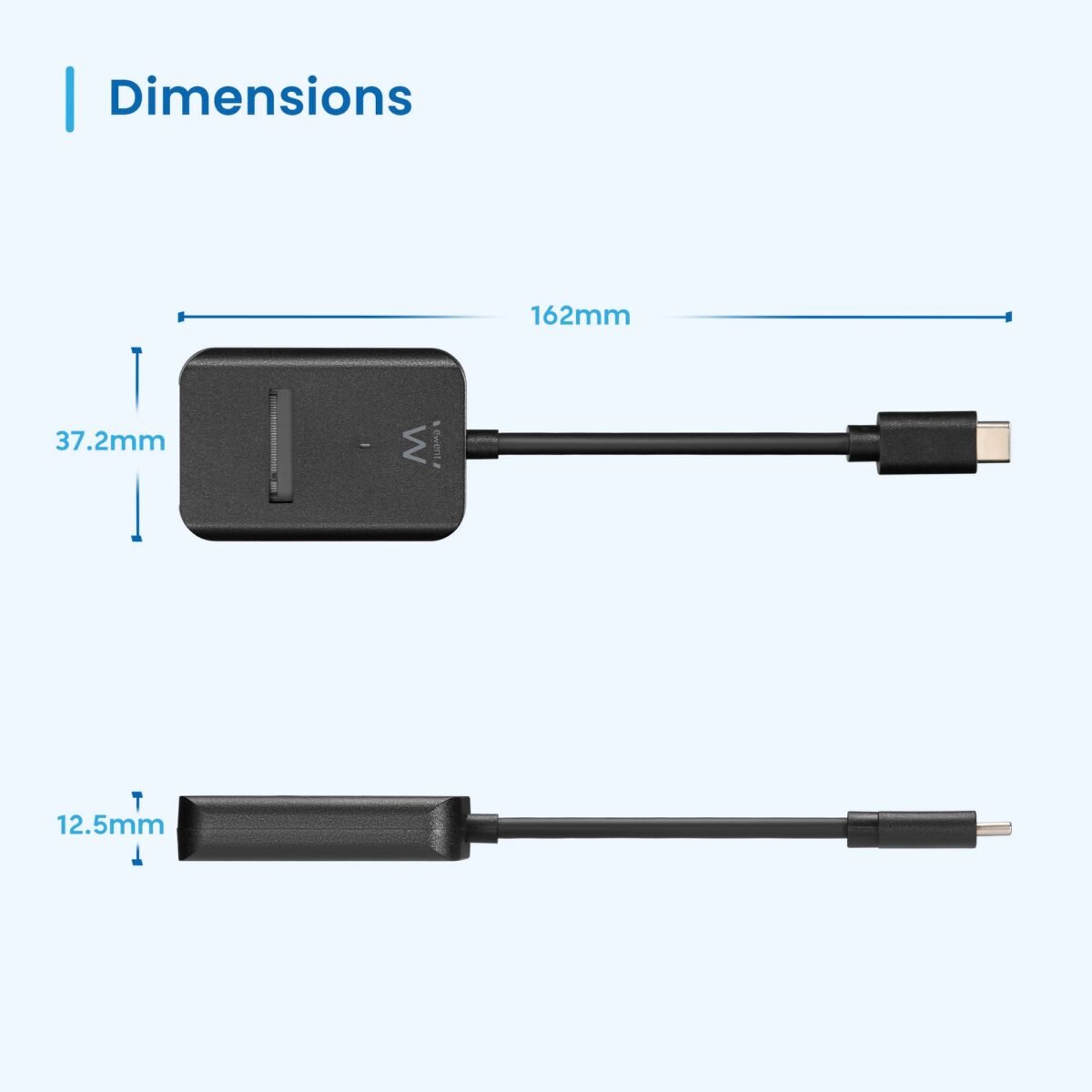 Dock Station Ewent EW7066 USB 3.2 Gen2 SSD NVMe/SATA - Image 2