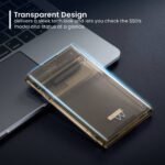 Caixa Externa 2.5" Ewent EW7069 USB-C 3.2 Gen1 (USB 3.0) HDD/SSD Transparente Screwless - Image 5