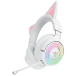 Headset Razer Kraken Kitty V3 Pro Wireless/Bluetooth Branco - Image 4