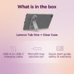 Tablet Lenovo One MediaTek Helio G85 8.7" HD 4GB 128GB Cinza + Capa - Image 10