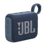 Coluna Portátil JBL Go 4, Bluetooth 5.3, Resistente à Água e Pó Azul