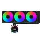 Water Cooler CPU Lian Li HydroShift II LCD 360R A-RGB All-In-One 360mm Preto
