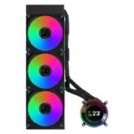 Water Cooler CPU Lian Li HydroShift II LCD 360R A-RGB All-In-One 360mm Preto - Image 2