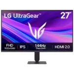 Monitor LG UltraGear 27G411A-B IPS Edge LED 27" FHD 144Hz 5ms FreeSync Premium Pro / G-Sync Compatible