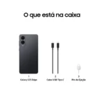 Smartphone Samsung Galaxy S25 Edge 6.7" 12GB 256GB Dual SIM Preto Titânio - Image 2
