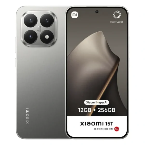 Smartphone Xiaomi 15T 6.83" 12GB 256GB Dual SIM Gray