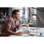 Suporte de Secretária Napofix DM3100 1x Monitor 17" - 32" Preto - Image 6