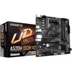 Motherboard Micro-ATX Gigabyte A520M DS3H V2 (rev. 1.0) Skt AM4
