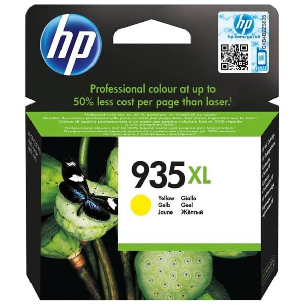 Tinteiro HP Original 935XL Amarelo de Elevado Rendimento