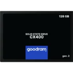 Disco Rígido Goodram CX400 SSD 128 GB 550 MB/s CX400 Gen.2 2,5″ SATA III + 3D TLC NAND