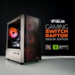 Computador Gaming Switch Raptor 5500 BF Edition RYZEN 5 5500 16GB 512GB NVME RTX 5060 OC 8GB S/SO