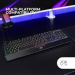 Teclado Mecânico Híbrido Mars Gaming MK124 FRGB PT H-Mech Black - Image 2