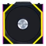 Ventoinha 120mm Lian Li Uni Fan SL120 Infinity Wireless RGB Reverse Blade 4 Pinos PWM Preta