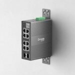 Switch de Rede TP-Link Omada IES208G 8 Portas Gigabit + 2 Portas SFP Managed