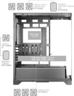 Caixa ATX Mars Gaming MC-PRISMA ARGB Tempered Glass Preta - Image 2