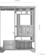 Caixa ATX Mars Gaming MC-PRISMA ARGB Tempered Glass Preta - Image 4