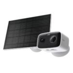 Kit Câmara de Segurança + Painel Solar TP-Link Tapo TC80 2MP Solar-Powered Outdoor IP65 Security Wi-Fi