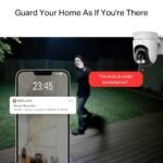 Câmara de Segurança Mercusys MC500 FHD Outdoor IP65 Pan/Tilt Home Security Wi-Fi - Image 4