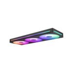 Ventoinha NZXT F360 RGB Core UNIBODY Pretas - Tripla Ventoinha 120mm ( 360mm ) - Image 2