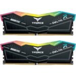 Memória RAM Team Group T-Force Delta RGB 16GB (2x8GB) DDR5 6000MHz (AMD Expo/Intel XMP) CL38 Preta