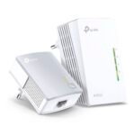 Kit Adaptador Powerline TP-Link TL-WPA4221 KIT AV600 Homeplug AV Fast Ethernet Wi-Fi 300Mbps