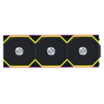 Ventoinha 120mm Lian Li Uni Fan SL120 Wireless RGB 4 Pinos PWM Preta (Pack 3)