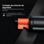 Lanterna Xiaomi Multi-Function Flashlight c/ Corta Cintos & Quebra-Vidros Preta - Image 4
