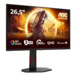 Monitor AOC Q27G4SDR QD-OLED 26.5" QHD 0.03 ms 360Hz G-SYNC Compatible - Image 5