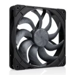 Ventoinha 140mm Noctua NF-A14x25 G2 PWM chromax.black 1500RPM 4 Pinos PWM Preta