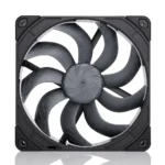 Ventoinha 140mm Noctua NF-A14x25 G2 PWM chromax.black 1500RPM 4 Pinos PWM Preta - Image 4