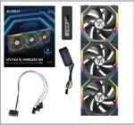Ventoinha Lian Li UNI FAN SL120 Wireless RGB PWM Preto 120mm (Pack 3) - Image 4