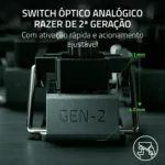 Teclado Mecânico Razer Huntsman V3 Pro TKL RGB Analog Optical Switches Gen-2 US Counter-Strike 2 Edition - Image 4